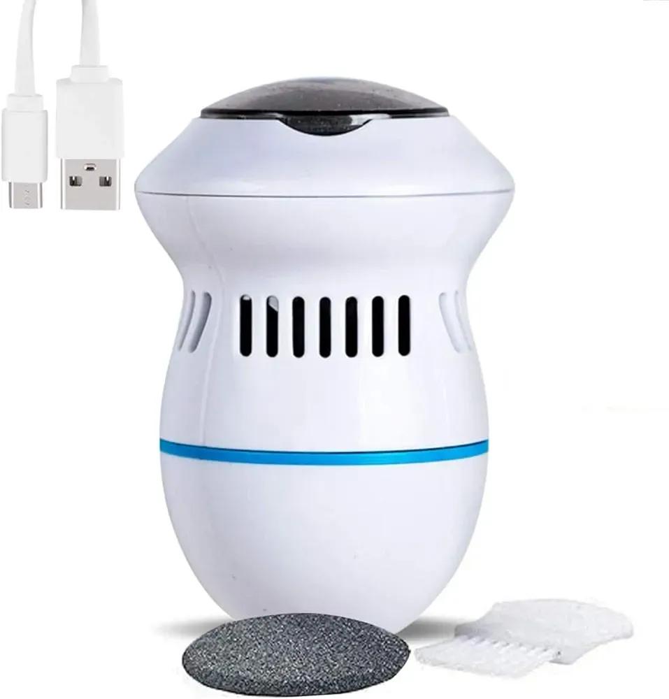 2-in-1 Electric Foot Callus Remover & Pedicure Tool – Rechargeable Dead Skin Remover
