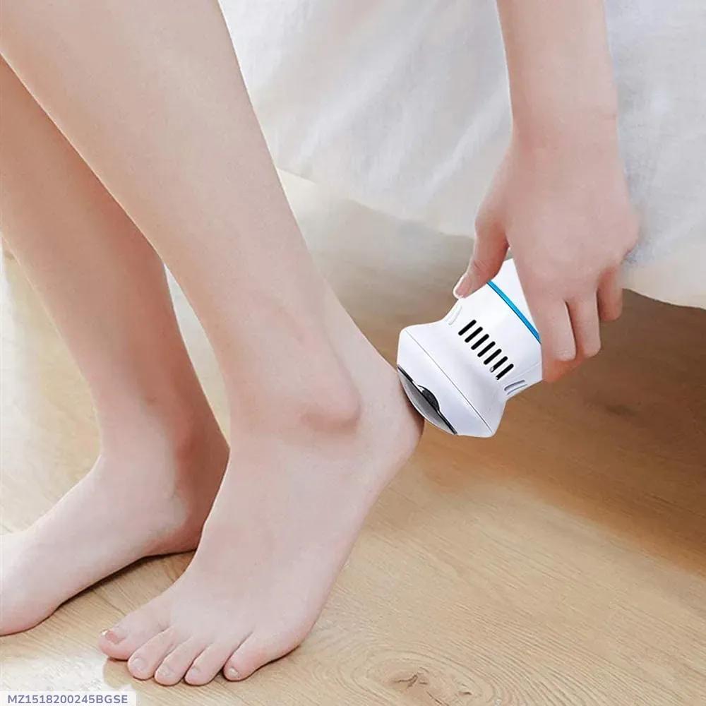 2-in-1 Electric Foot Callus Remover & Pedicure Tool – Rechargeable Dead Skin Remover
