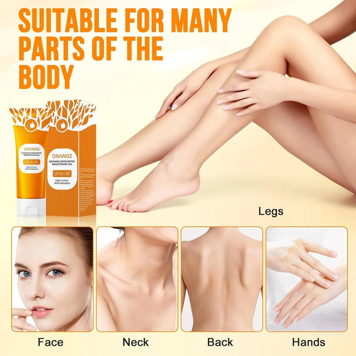 Orange Enzymes Exfoliating Brightening Gel – High Activity Mild Exfoliation