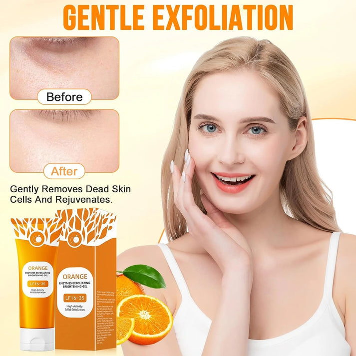 Orange Enzymes Exfoliating Brightening Gel – High Activity Mild Exfoliation