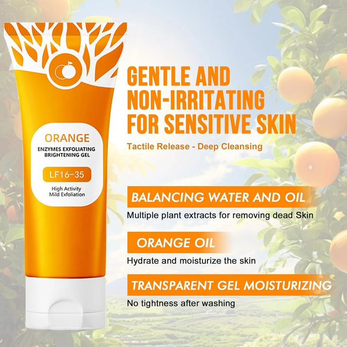 Orange Enzymes Exfoliating Brightening Gel – High Activity Mild Exfoliation